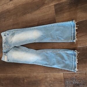 Maurices Y2K Low Rise Bootcut Jeans 5/6 Embroidered Flap Pocket Western Festival